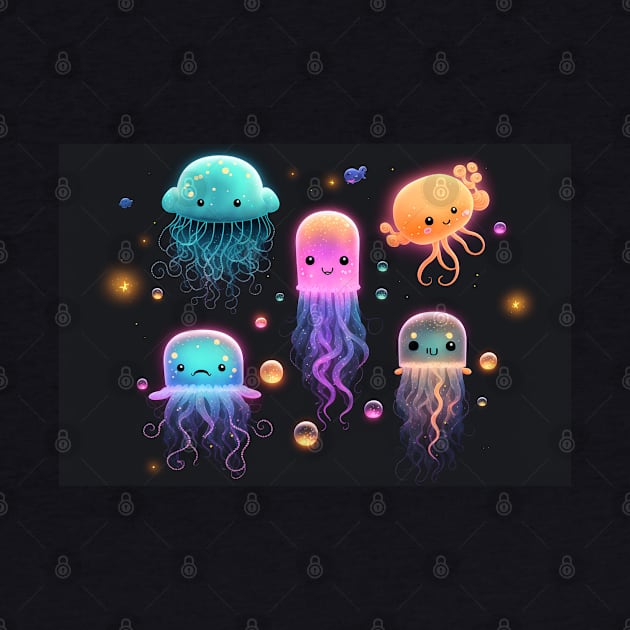 cute bacteria ghosts by cinematic